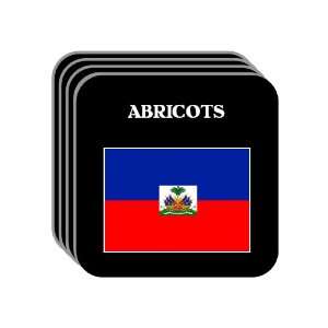  Haiti   ABRICOTS Set of 4 Mini Mousepad Coasters 