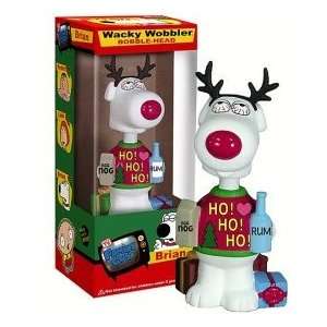   Family Guy Christmas Wacky Wobbler Bobble Head   BRIAN Toys & Games