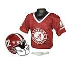 2572533141 Alabama Crimson Tide Football Helmet & Jersey Top Set 