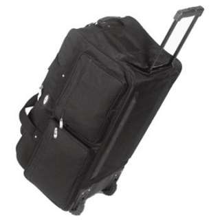 Our popular wheeled duffel bag features a sturdy telescoping handle 
