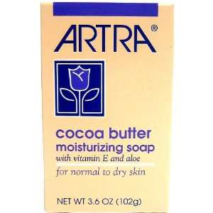  Artra Cocoabutter Moisturizing Soap 3.6oz Dry Beauty