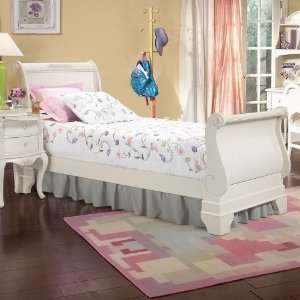  American Woodcrafters Cheri Sleigh Bed (Twin) 10300 935 