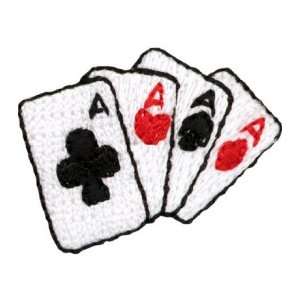  Boutique Iron On Appliques   Playing Cards