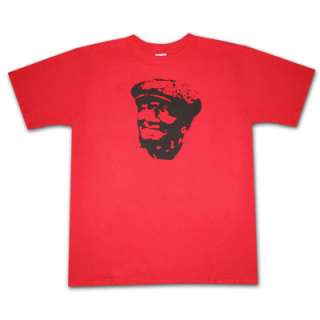 Sanford and Son Face Red Graphic Tee Shirt  
