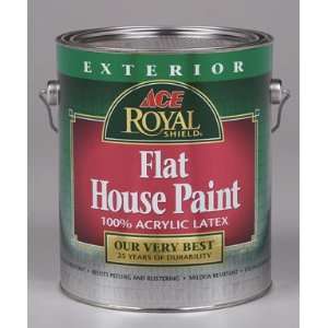  Ace Royal Shield Exterior Flat Latex House Paint