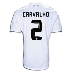  Real Madrid 10/11 CARVALHO Home Soccer Jersey Sports 