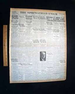 AL CAPONE Chicago Gangster JAILED in Miami 1930 Newspaper  