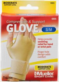 Mueller 6905 Compression & Support Arthritis Carpal Tunnel Glove SM/MD 