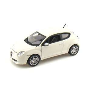  Alfa Romeo MiTo 1/24 White: Toys & Games