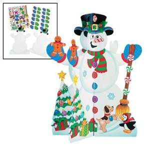  3D Snowmen And Stickers   Stickers & Labels & Sticker 