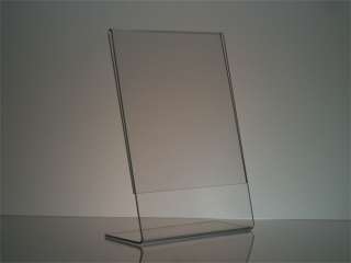 100   5x7 acrylic slantback picture frames bulk wholesale lot FREE 