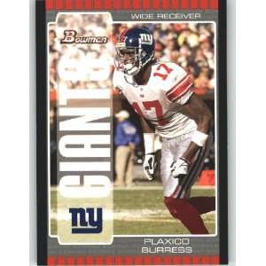  2005 Bowman Bronze #46 Plaxico Burress   New York Giants 