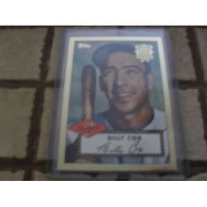   Topps 52 World Series Gold Billy Cox #52r 13 Card: Everything Else