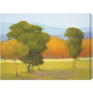    Oak with Orange Trees AZKC199A framed painting: Home & Kitchen