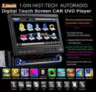   CAR DVD 7 NAVIGATION NAVI PiP Map for Ipod Iphone4 RDS Radio  