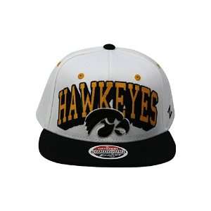  Iowa Hawkeyes White Blockbuster Adjustable Snapback Hat 