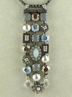 Mariana Handmade Swarovski Crystal Necklace 3 Strand Pendant FREE US 