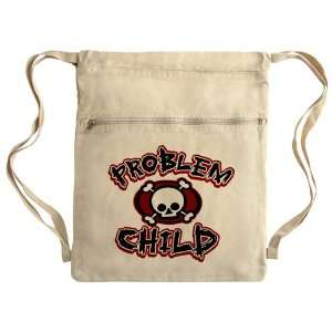    Messenger Bag Sack Pack Khaki Problem Child 