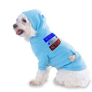  VOTE FOR ACTUARY Hooded (Hoody) T Shirt with pocket for 