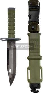 Olive Drab Genuine Issue GI Military M 9 Bayonet (Item # 3134)