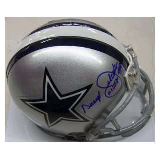  Daryl Moose Johnston Dallas Cowboys Mini Helmet: Sports 
