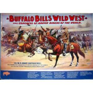  Buffalo Bills Wild West Show Poster 