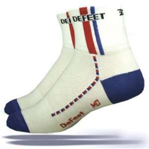  DeFeet AirEator 2.5in Rally USA Cycling/Running Socks 