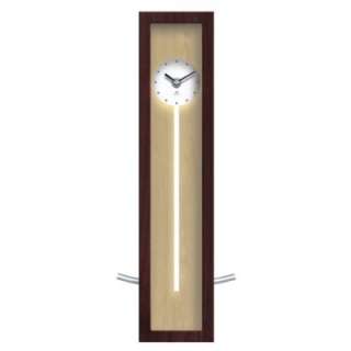 NEW Contemporary Rectangular Wood Wall or Table Clock  