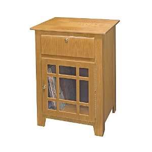   Richmond Entertainment Cabinet in Oak by Crosley Radio: Home & Kitchen