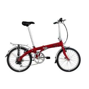  Dahon Eco C7 Folding Bike   Brick Red 