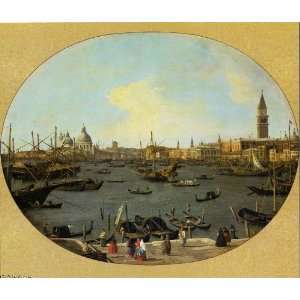 Hand Made Oil Reproduction   Canaletto   24 x 20 inches   Venice 
