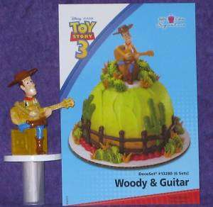 TOY STORY 3, WOODY MINI CAKE TOPPER, PLASTIC,  