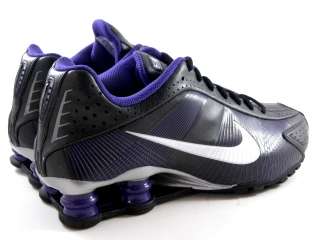 Nike Shox R4 FW Black/Purple/White Running Women Wmns  