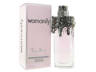 Womanity Eau de Parfum EDP 2.7 Refillable by Thierry Mugler Women NIB 
