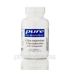 Pure Encapsulations Glucosamine + Chondroitin with Manganese 120 