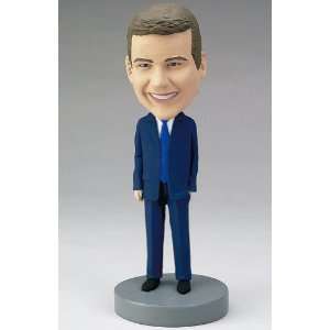  Custom sculpted suit bobblehead doll: Toys & Games