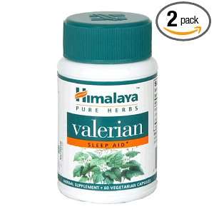  Himalaya Pure Herbs Valerian, Sleep Aid, 60 Vcaps, 250 mg 