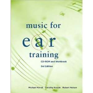  Music for Ear Training, 3rd Edition (Book CD ROM 