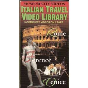  Italian Travel Video Library Rome, Florence and Venice 