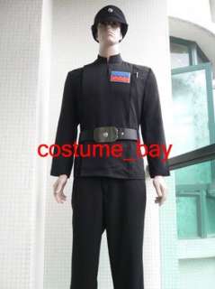 Imperial Officer Uniform costume Star Wars Black / Grey  