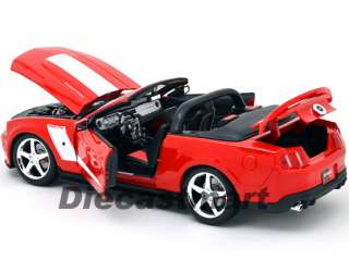 MAISTO 1:18 2010 FORD MUSTANG ROUSH 427R DIECAST RED  
