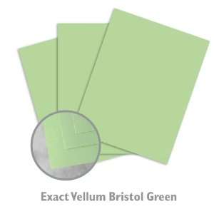  Exact Vellum Bristol Green Paper   500/Carton Office 