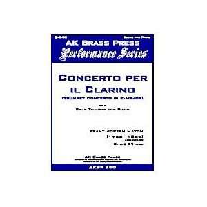  Concerto per il Clarino (Trumpet Concerto in Eb) Musical 