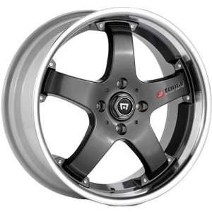 Motegi Touge 17x9 Gunmetal Wheel / Rim 5x4.5 with a 24mm Offset and a 