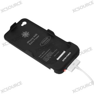   Rechargeable External Battery Case Backup For iPhone 4/4S BC1B  