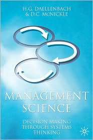 Management Science, (1403941742), Donald McNickle, Textbooks   Barnes 