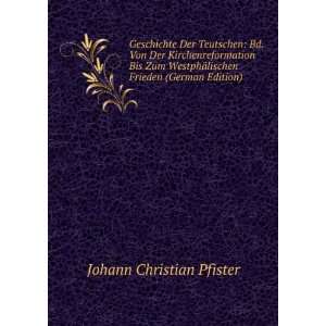   ¤lischen Frieden (German Edition) Johann Christian Pfister Books