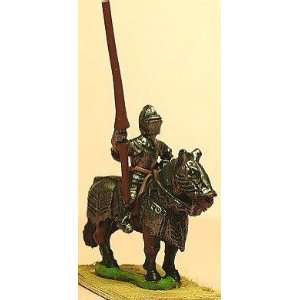 15mm Historical   Late Medieval Mounted Knight (1400 1430, full plate 