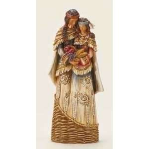  Thanksgiving Autumn Harvest Indian Couple Figure with 