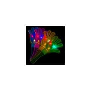  10 L.E.D. Flashing Hand Clappers in Assorted Colors 